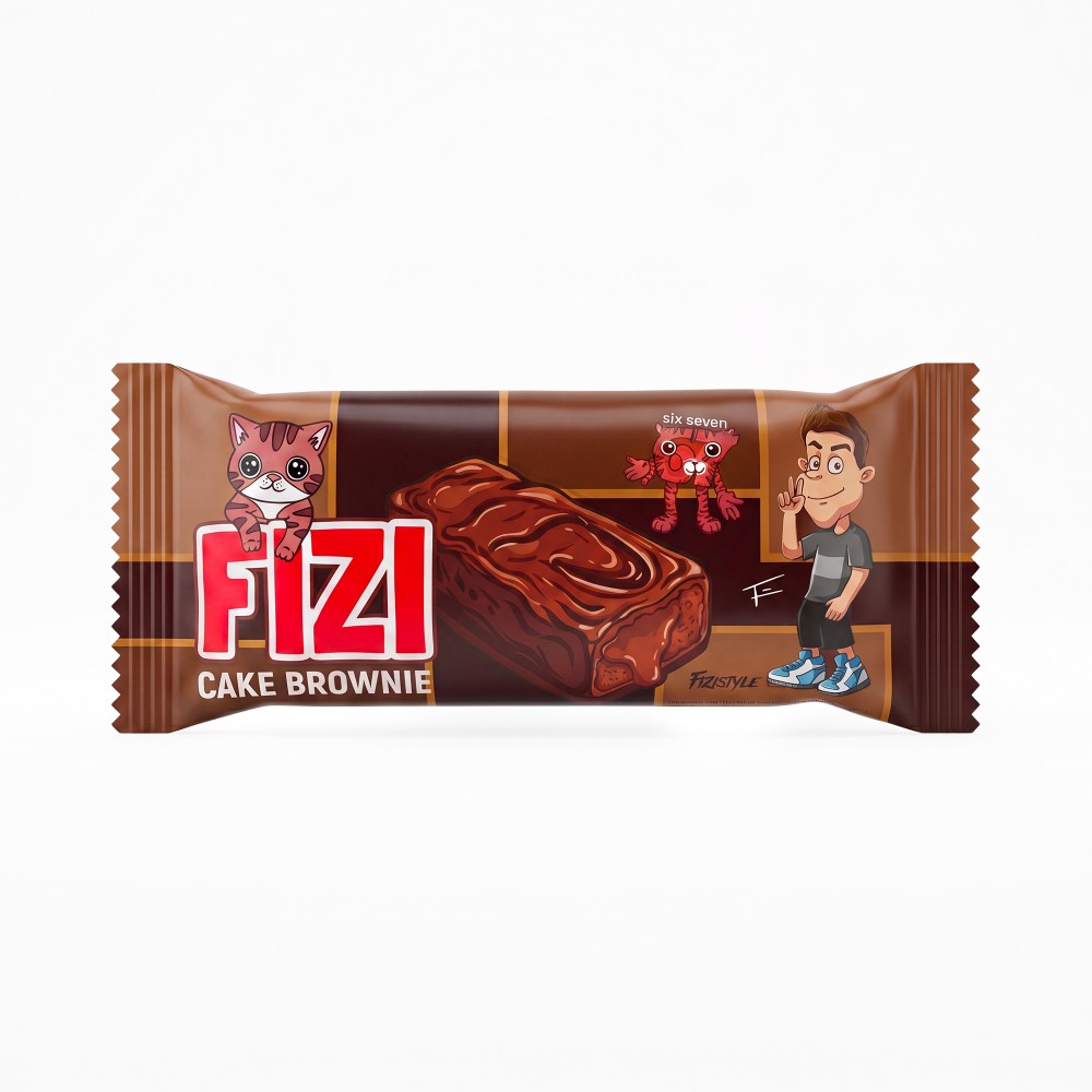 FIZI Cake Brownie s čokoládovým krémem 40 g