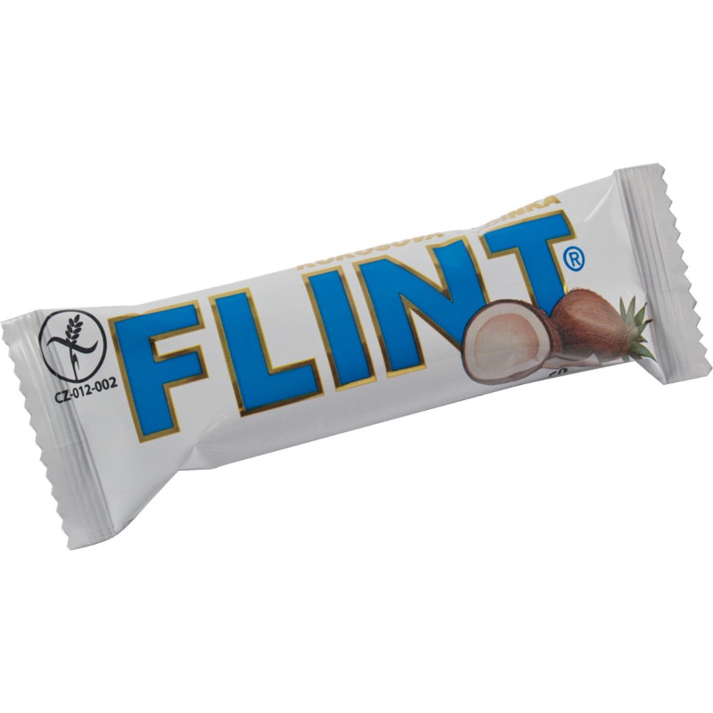 Flint Kokosová tyčinka s bílou polevou 50 g