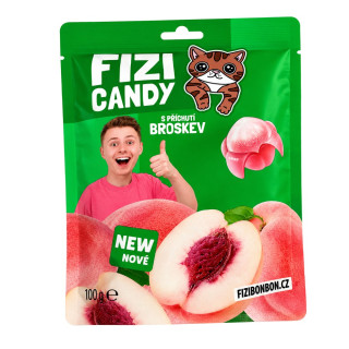 FIZI Candy Broskev želé bonbony 100 g