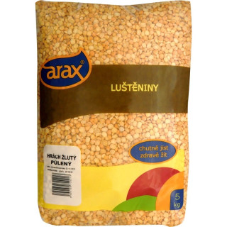 Arax Hrách žlutý půlený 5kg