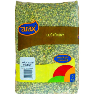 Arax Hrách zelený loupaný půlený 5kg
