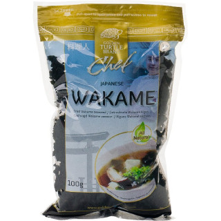 Golden Turtle Mořská řasa Wakame sušená japonská 100g