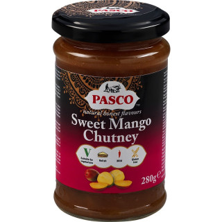 Pasco Čatní mango sladké 340g