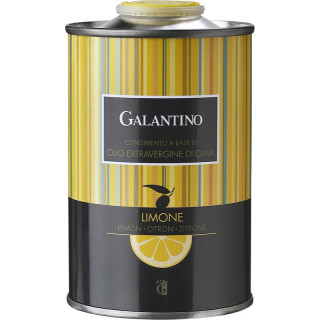 Galantino Olej olivový extra panenský Condimento citron 250ml plech