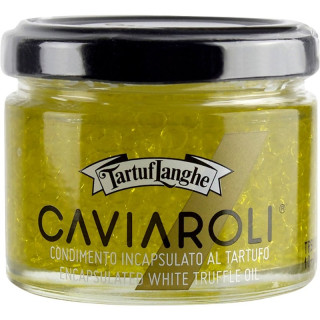 Tartuflanghe Caviaroli Perly z extra panenského oliv.oleje s bílým lanýžem 50g