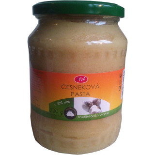 Aiva Česneková pasta 10% soli 720g