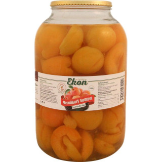 Ekon Meruňky půlené bez přidaného cukru 3,5kg