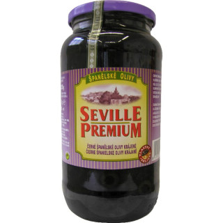 Seville Premium Olivy černé krájené 935g