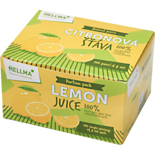 Hellma Citronová šťáva porce 100x4ml