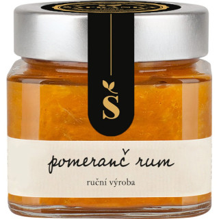 Šafránka Džem pomeranč s rumem 270g