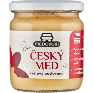 Medokom Český Med květový pastovaný 500g