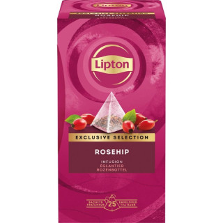 Lipton Exclusive Selection Čaj černý šípek 25x2,52g