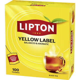 Lipton Čaj černý Yellow Label 100x2g