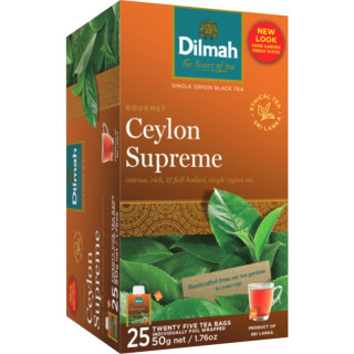 Dilmah Čaj černý Ceylon Supreme 25x2g