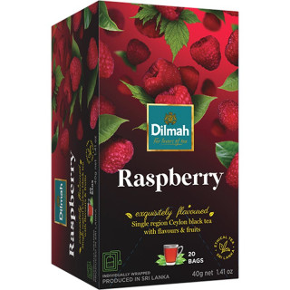 Dilmah Čaj černý malina 20x2g