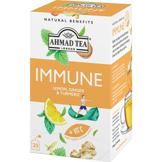 Ahmad Tea Čaj ovocný Immune citron+zázvor+turmeric 20x1,5g