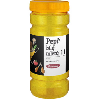 Drana Koření pepř bílý mletý 650g dóza