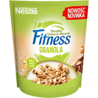 Nestlé Granola Fitness čokoláda+quinoa+mandle 300g