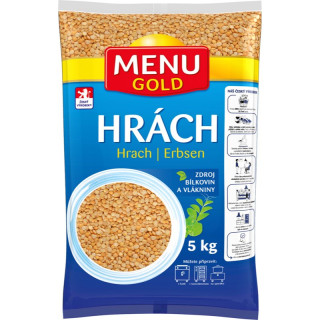 Menu Gold Hrách žlutý loupaný půlený 5kg