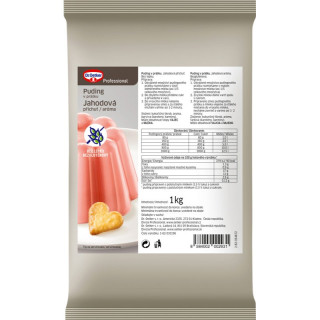 Dr.Oetker Puding jahoda 1kg