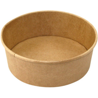 Miska papírová Kraft na salát 750ml 149x128x61mm 50ks