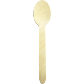 Lžíce dřevěná 16,5cm 100ks