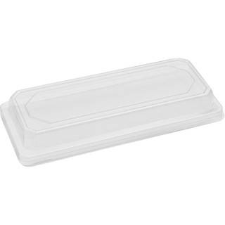 Plastové víčko PET k EKO misce na sushi 172x119x30mm transparentní 50ks