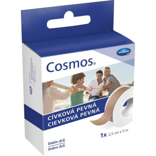 Cosmos Náplast textilní cívková pevná 2,5cmx5m