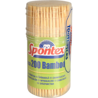 Spontex Bambusová párátka 200ks