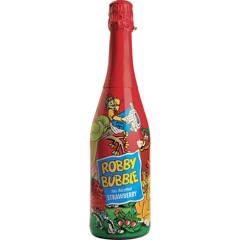 Robby Bubble jahoda 750ml