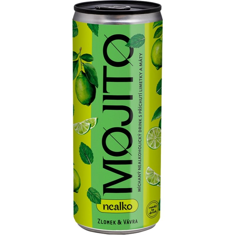 Zlomek&Vávra Mojito nealko 250ml plech