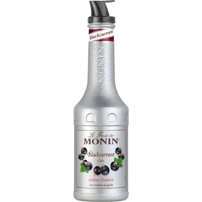 Monin Pureé blackcurrant/černý rybíz 1l