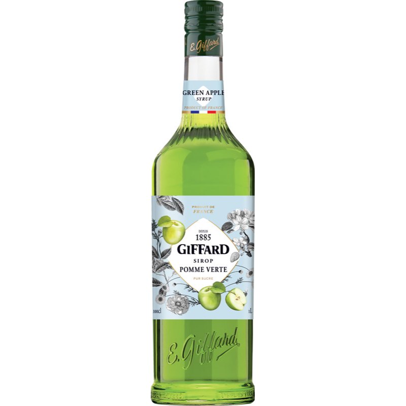 Giffard Sirup pomme verte/zelené jablko 1l
