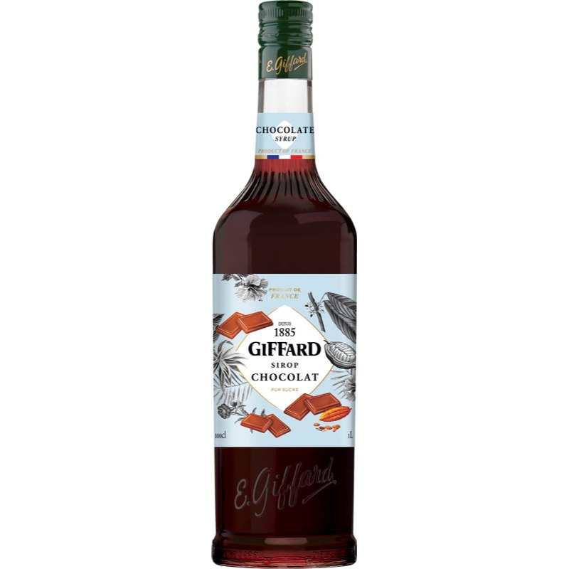 Giffard Sirup chocolate black/čokoláda tmavá 1l