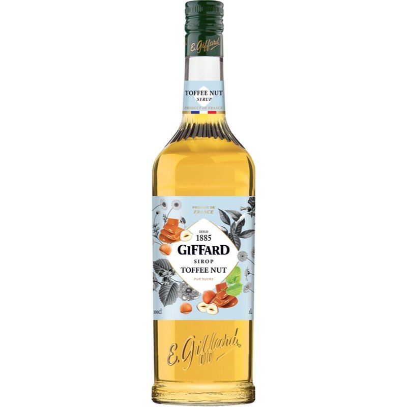 Giffard Sirup toffee nut/karamel+oříšek 1l