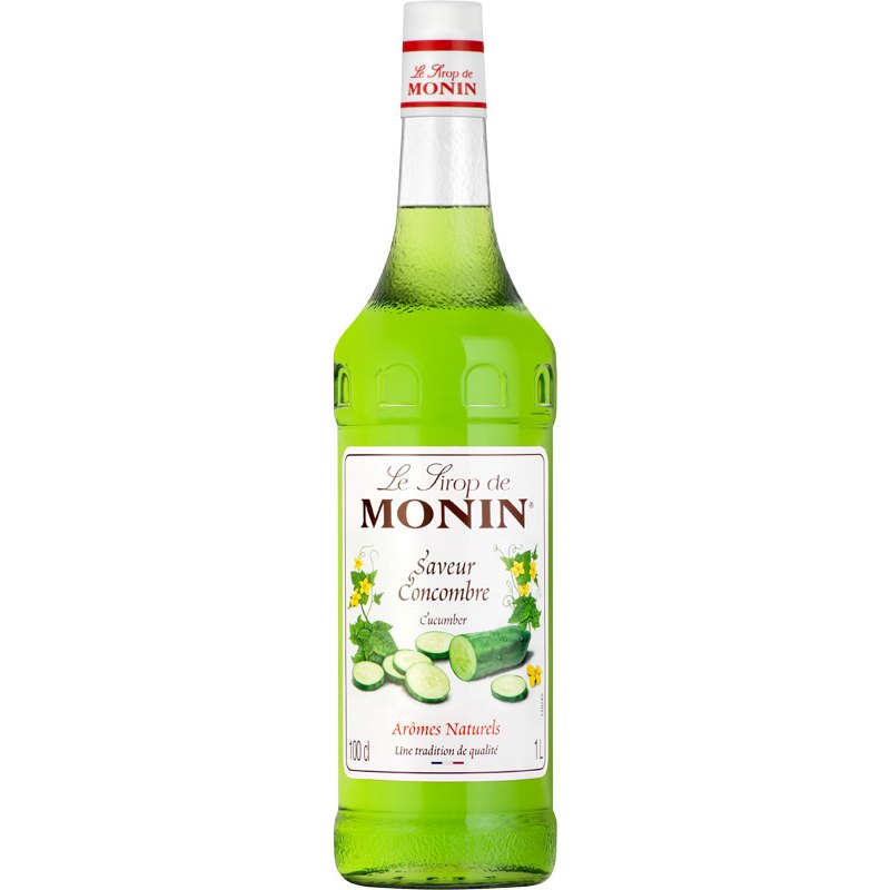 Monin Sirup concombre/okurka 1l sklo
