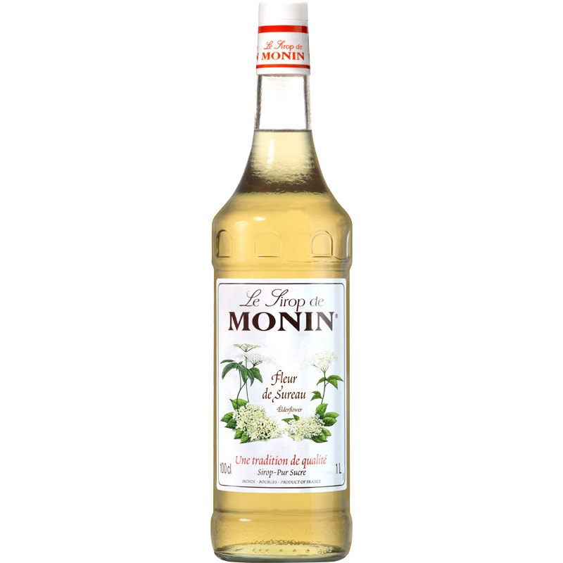 Monin Sirup elderflower/bezinka 1l sklo