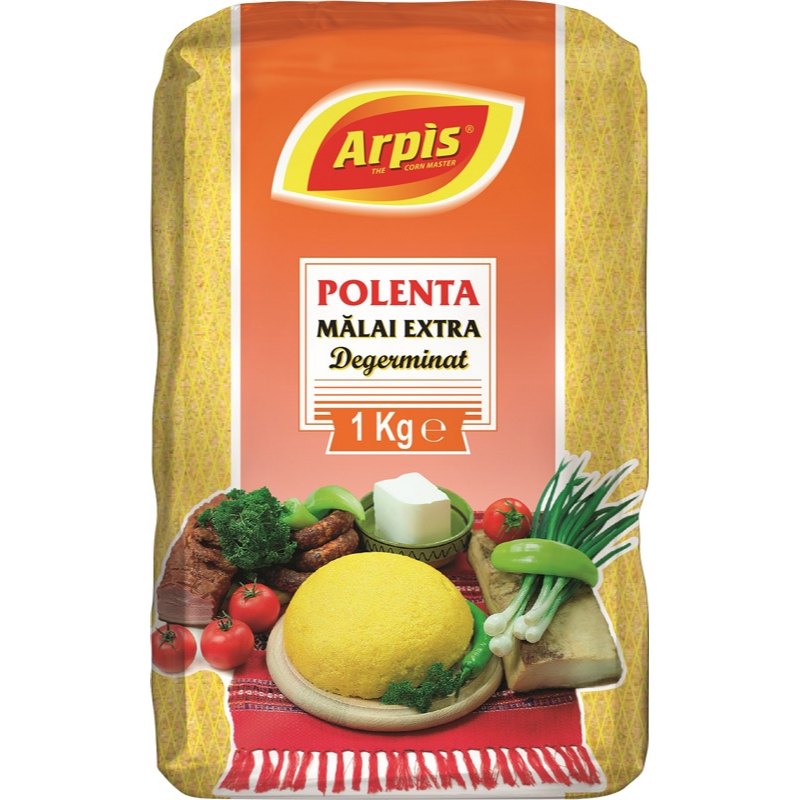 Arpis Polenta kukuřičná instantní hrubozrnná mouka 1kg