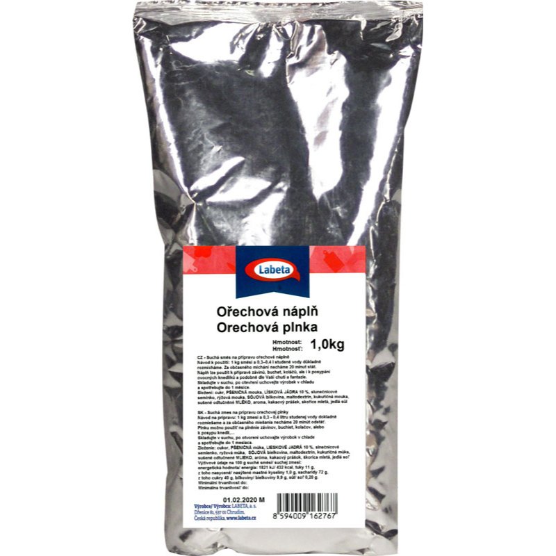 Labeta Náplň ořechová 1kg
