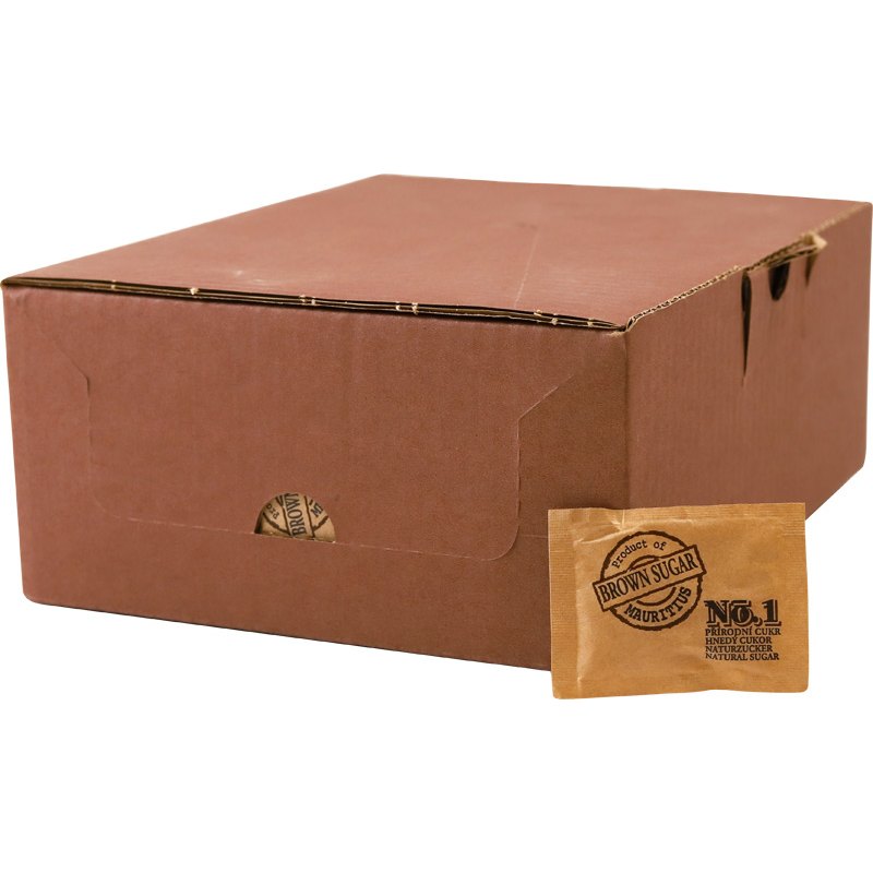 Brown Sugar Cukr třtinový Mauritius HB porce 200x4g