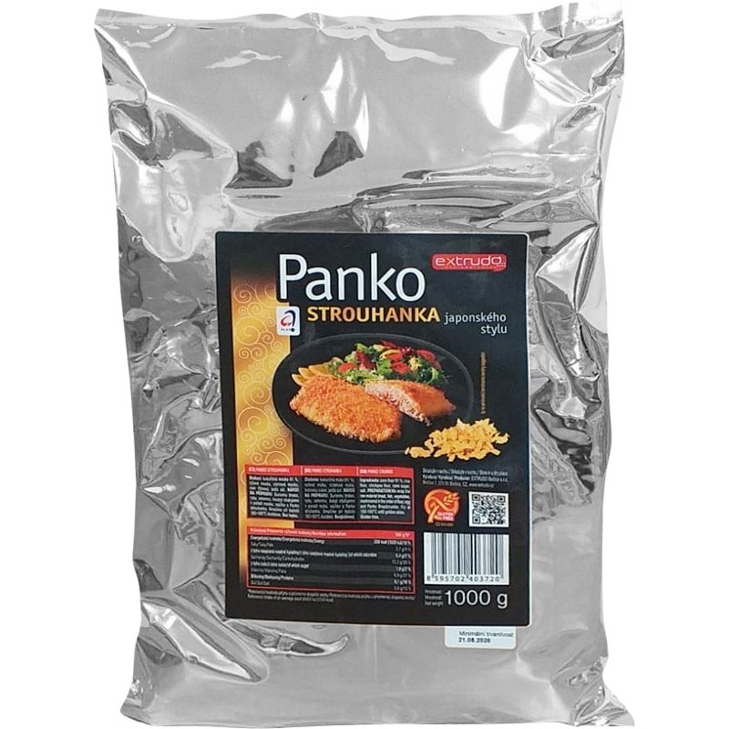 Extrudo Strouhanka kukuřičná Panko bez lepku 1kg
