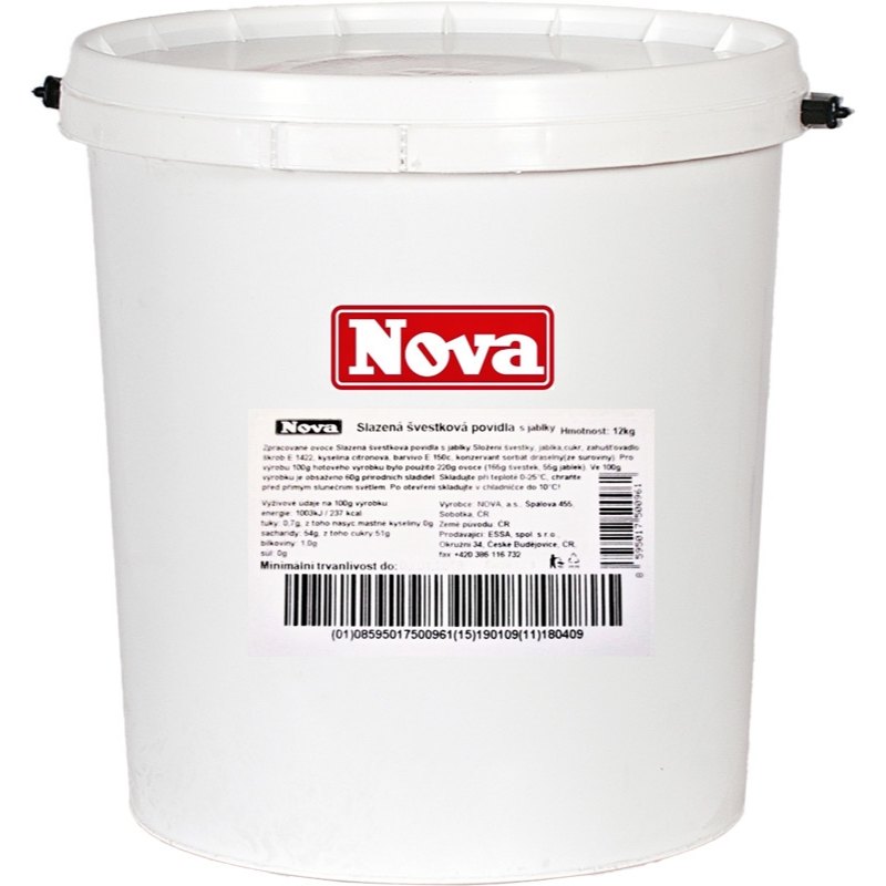 Nova Povidla švestková 12kg