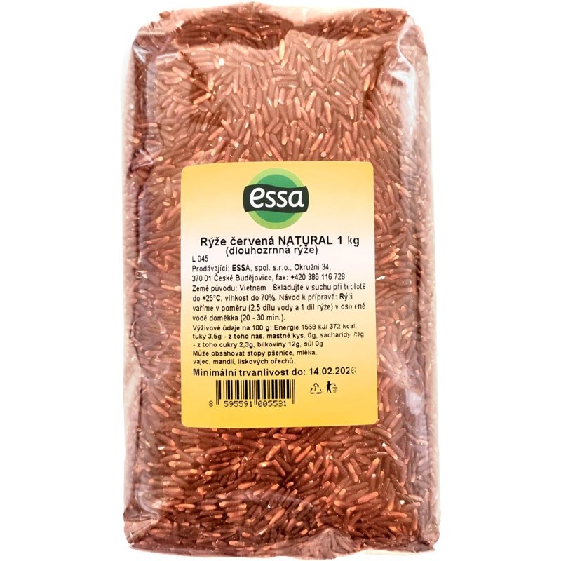 Essa Rýže červená natural 1kg