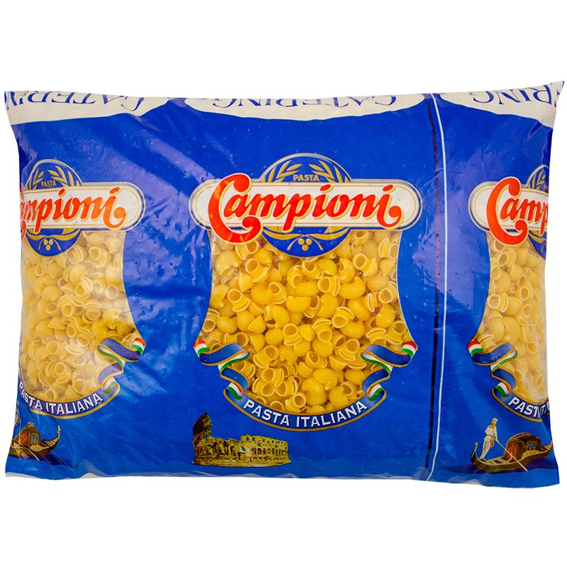 Campioni Lumache/kolena semolinové těstoviny 5kg