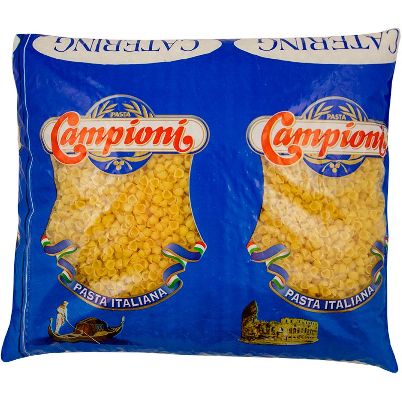 Campioni Conchiglie/mušličky semolinové těstoviny 5kg