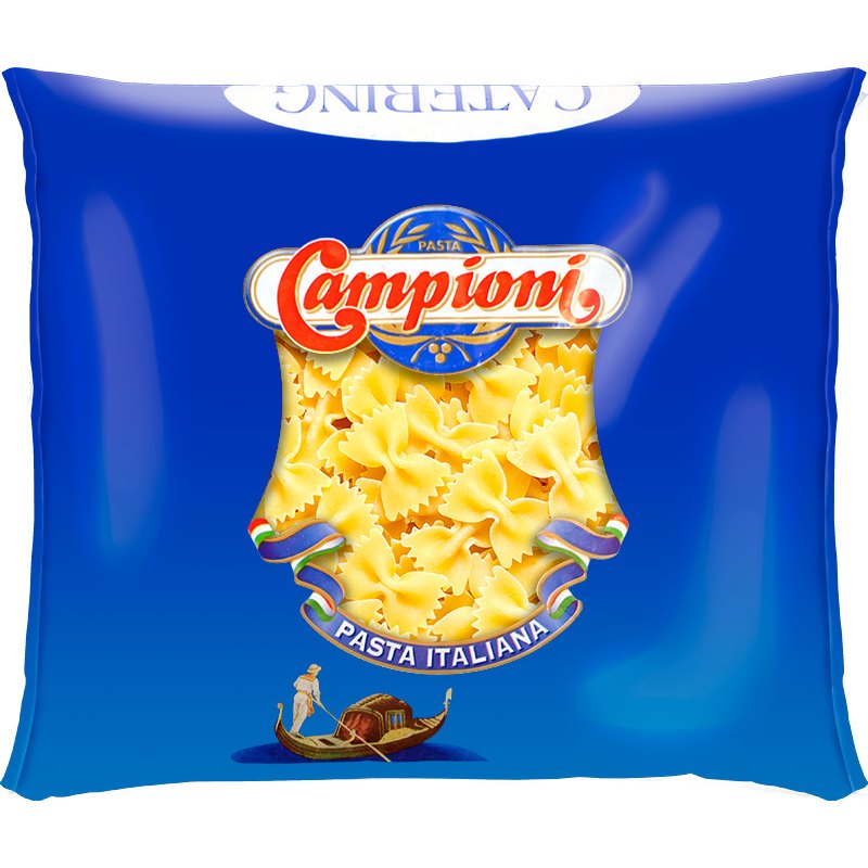 Campioni Farfalle/mašličky semolinové těstoviny 5kg