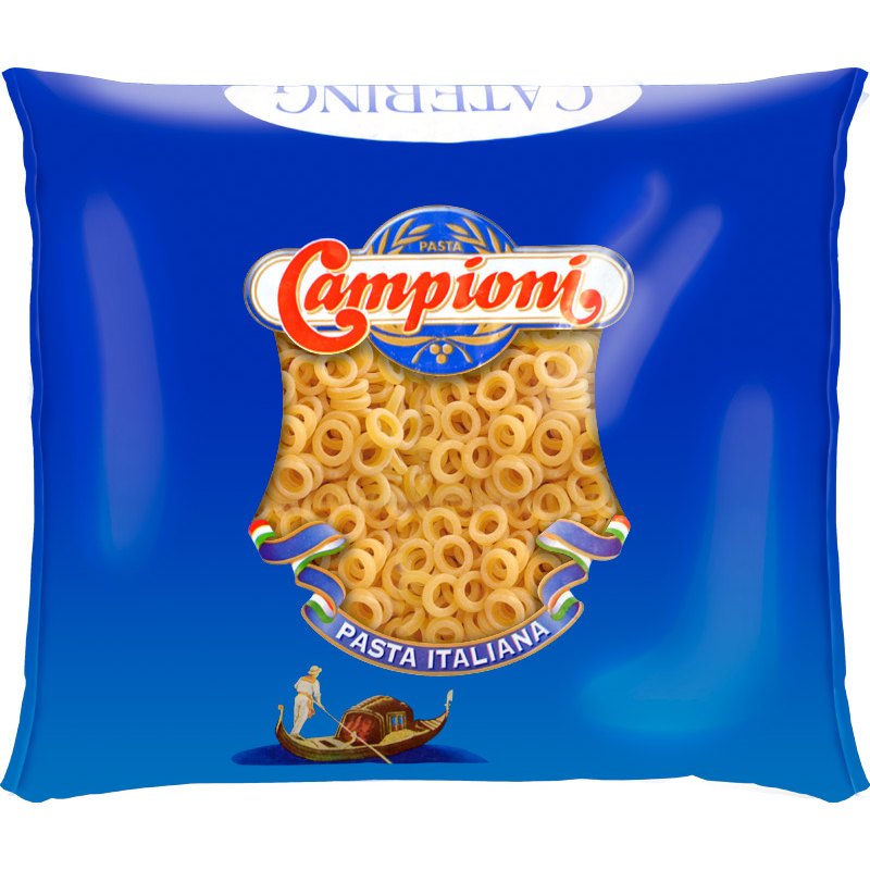 Campioni Anellini/kolečka semolinové těstoviny 5kg