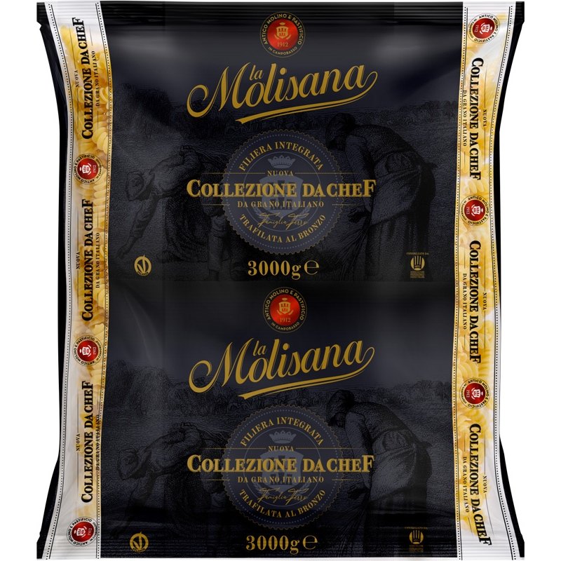 La Molisana Fusilli/vřetena semolinové těstoviny 3kg