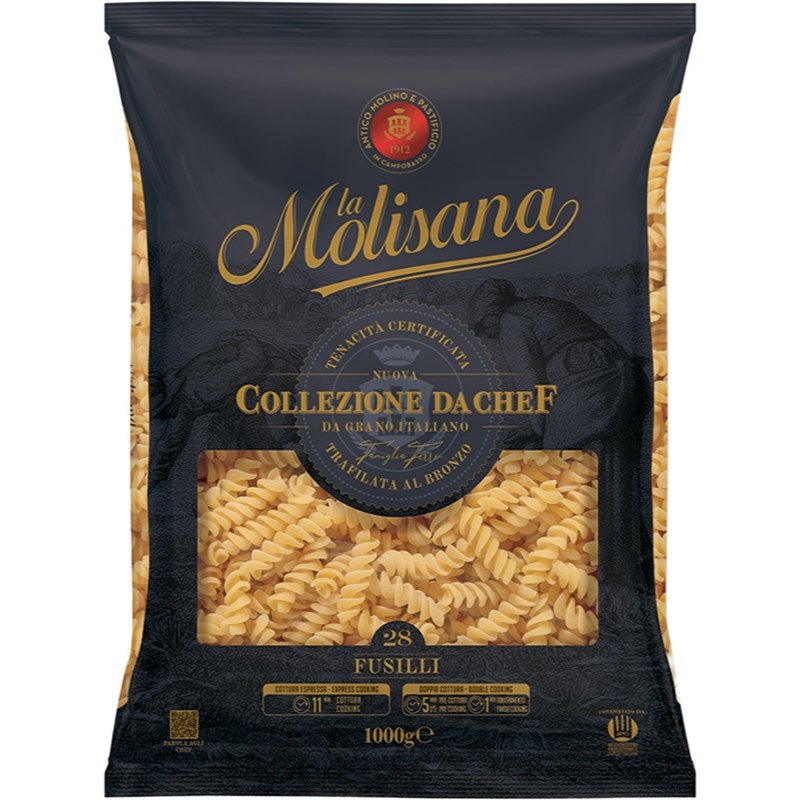 La Molisana Fusilli/vřetena semolinové těstoviny 1kg