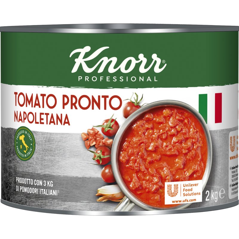Knorr Tomato Pronto Rajčata krájená v protlaku 2kg